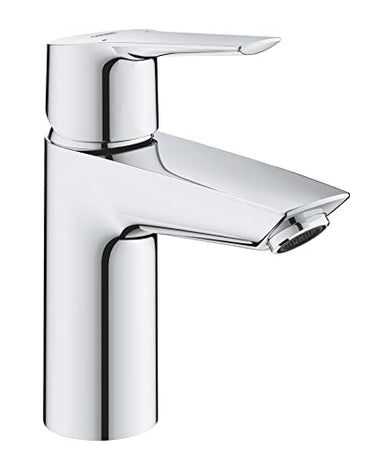GROHE QUICKFIX Start - Einhand - Waschtischarmatur (wassersparend, inkl. 3-in-1 Montagewerkzeug, mit Temperaturbegrenzer, schnelle Befestigung),chrom, 23550002 im Sale